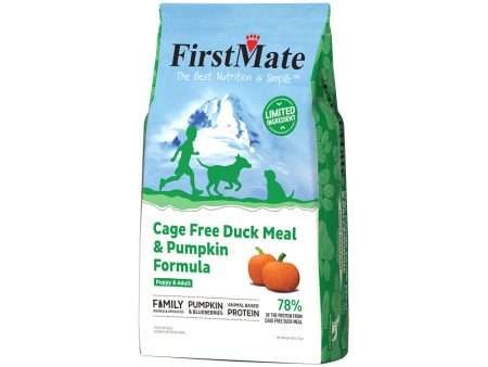 Firstmate Dog Limited Ingredient Grain Free Duck & Pumpkin 5Lb. For Cheap