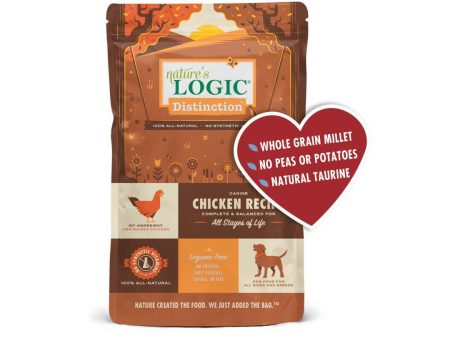 Natures Logic Dog Distinction Chicken 12Lb Supply