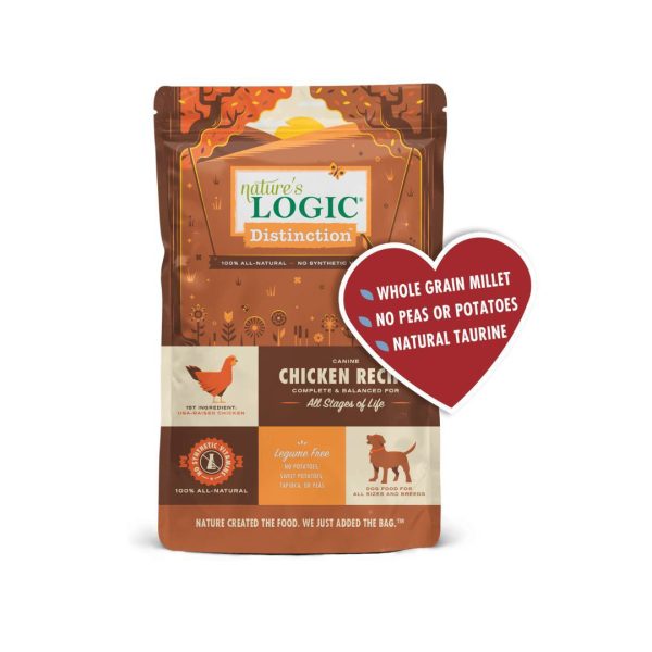 Natures Logic Dog Distinction Chicken 12Lb Supply