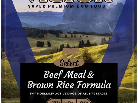 Victor Super Premium Dog Food Select Dry Dog Food Beef Meal & Brown Rice 1ea 5 lb Sale