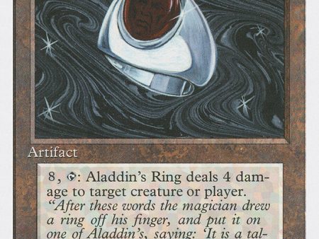 Aladdin s Ring [Fourth Edition] Cheap