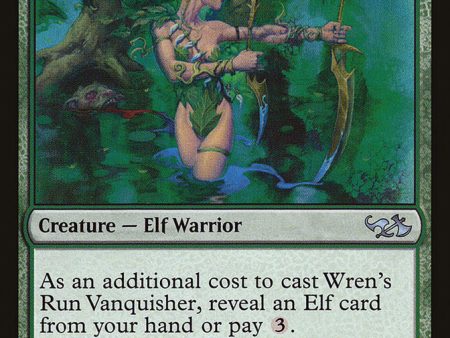 Wren s Run Vanquisher (Elves vs. Goblins) [Duel Decks Anthology] Online now