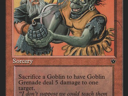 Goblin Grenade (Dan Frazier) [Fallen Empires] Hot on Sale