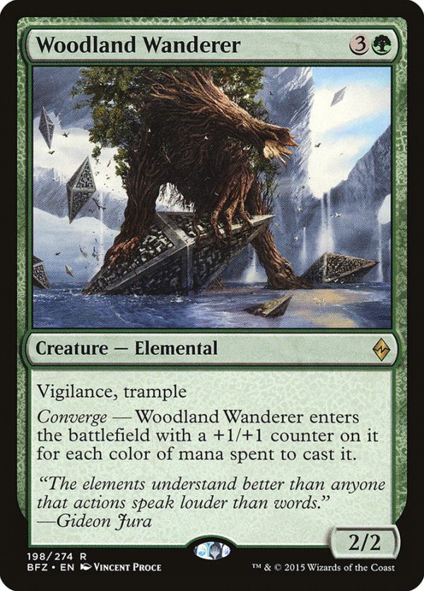 Woodland Wanderer [Battle for Zendikar] Fashion