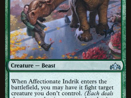 Affectionate Indrik [Guilds of Ravnica] Hot on Sale