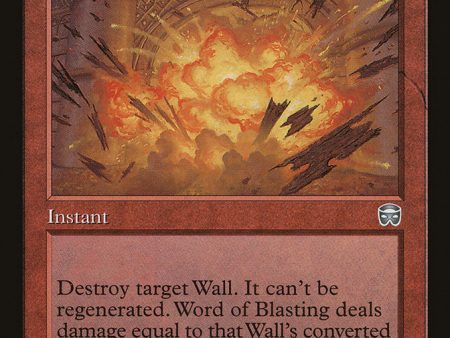 Word of Blasting [Mercadian Masques] Hot on Sale