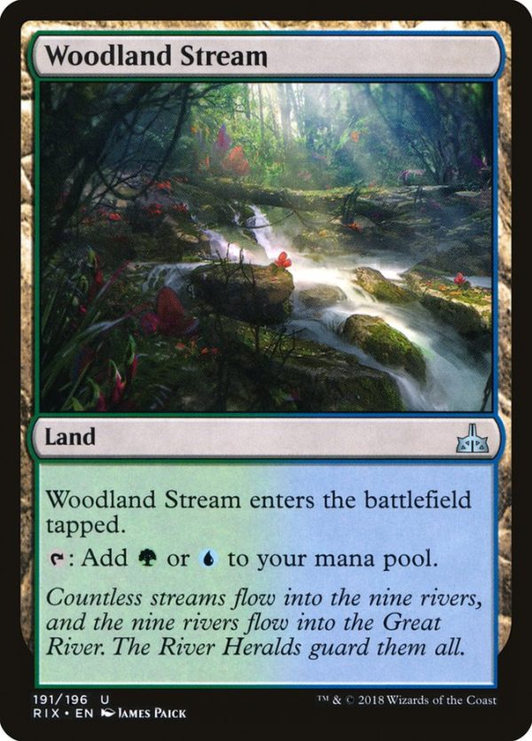 Woodland Stream [Rivals of Ixalan] Cheap