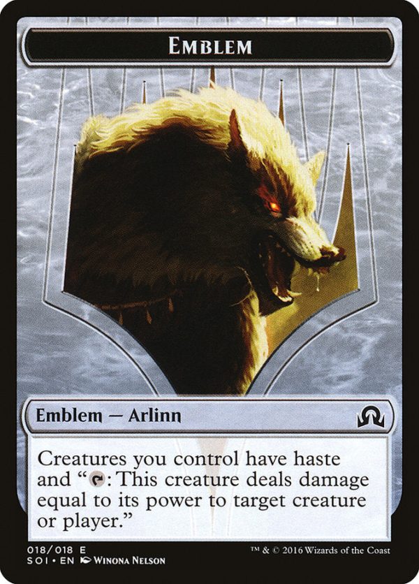 Arlinn Kord Emblem [Shadows over Innistrad Tokens] Cheap