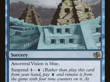 Ancestral Vision [Duel Decks: Jace vs. Chandra] Online Hot Sale