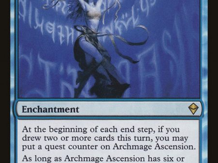 Archmage Ascension [Zendikar] For Cheap