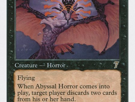 Abyssal Horror [Seventh Edition] Supply