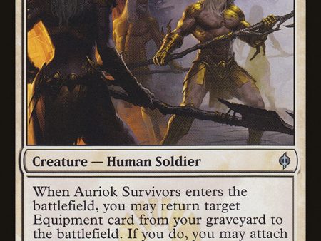 Auriok Survivors [New Phyrexia] Hot on Sale