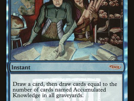 Accumulated Knowledge [Friday Night Magic 2004] Sale