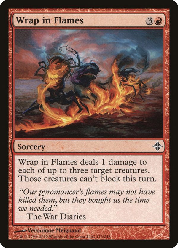 Wrap in Flames [Rise of the Eldrazi] For Discount