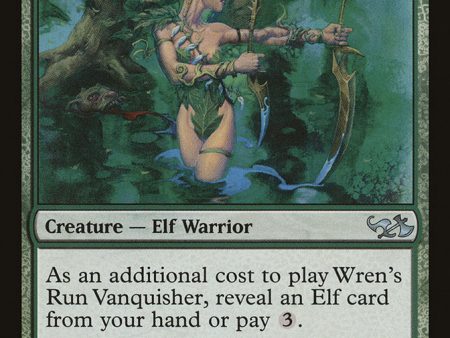 Wren s Run Vanquisher [Duel Decks: Elves vs. Goblins] Online Sale