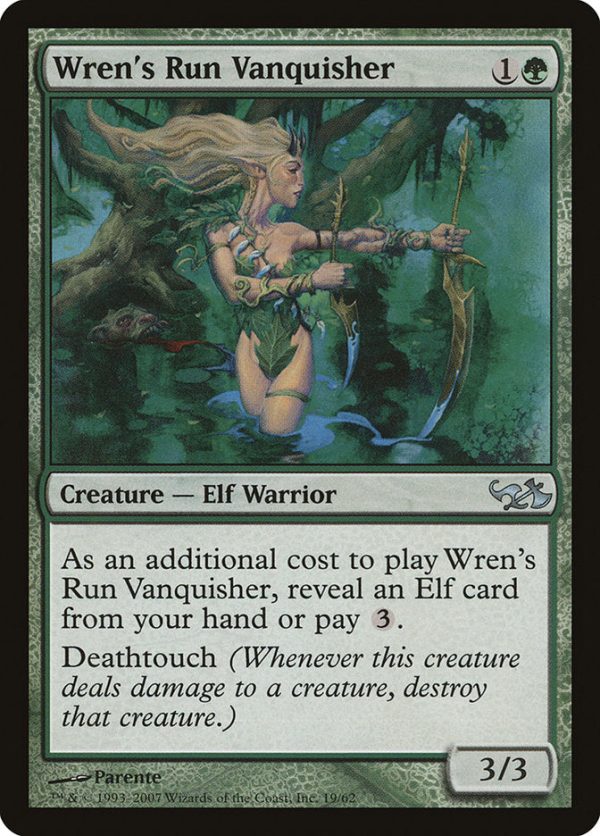 Wren s Run Vanquisher [Duel Decks: Elves vs. Goblins] Online Sale