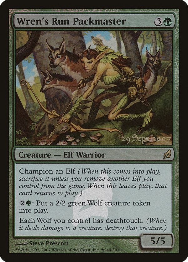 Wren s Run Packmaster [Lorwyn Promos] For Discount