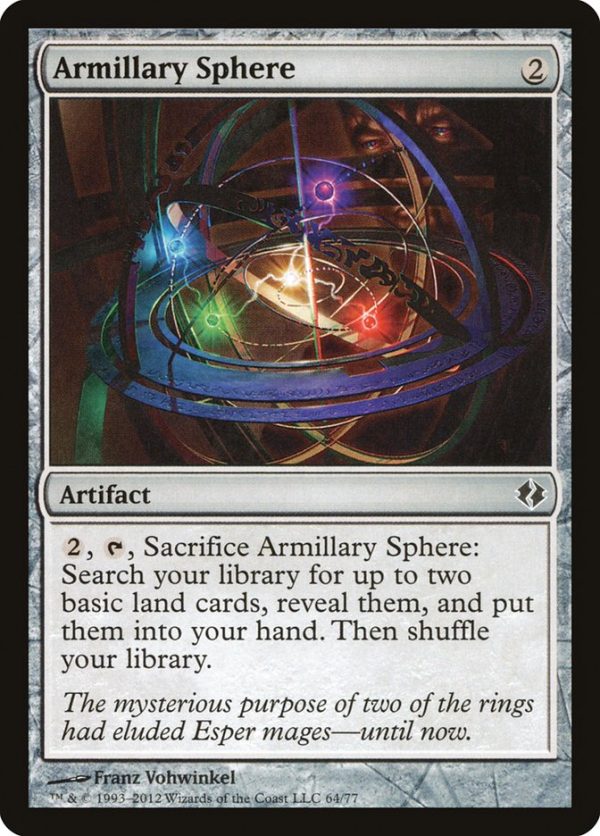 Armillary Sphere [Duel Decks: Venser vs. Koth] Online now