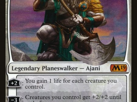 Ajani, Wise Counselor [Core Set 2019] Online Sale