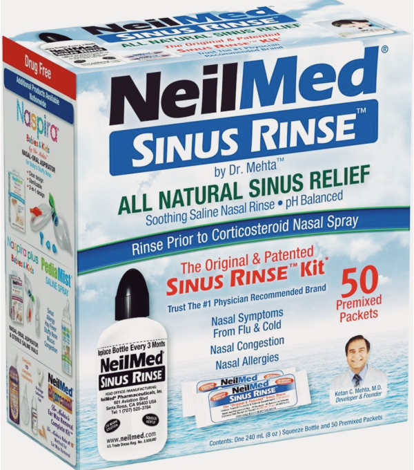 NeilMed SINUS RINSE™ Regular Kit w  50 premixed packets For Cheap