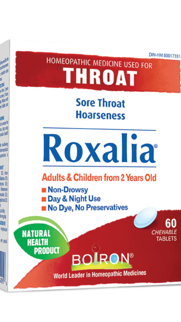 Boiron Roxalia Sore Throat 60 Tablets For Cheap