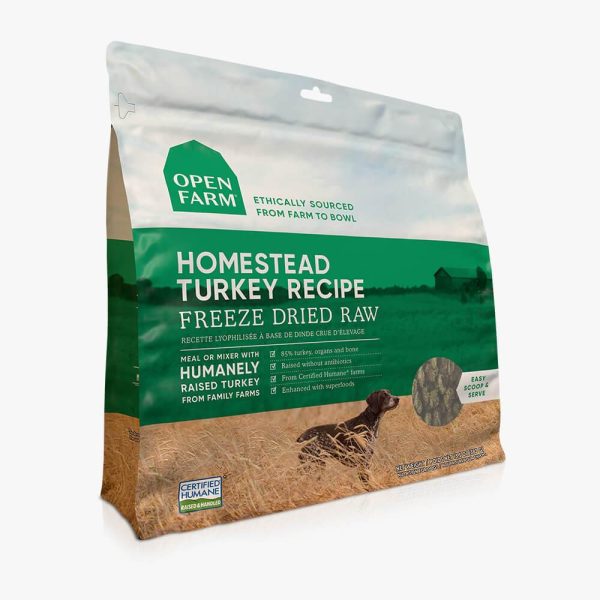 Open Farm Homestead Turkey Freeze Dried Raw Dog Food (13.5 oz) Discount