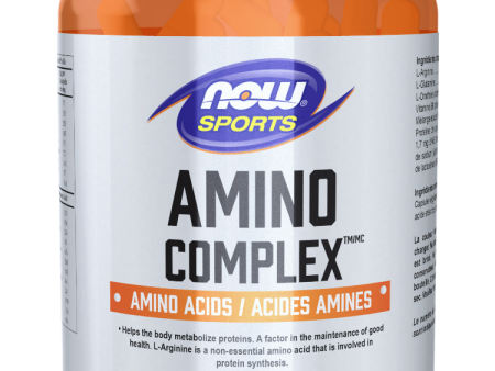 NOW Sports Amino Complex (120 Caps) Online