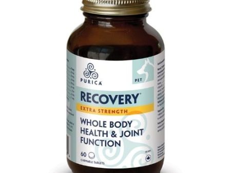 PURICA Pet Recovery - Extra Strength - Whole Body Health for Pets (Chewable Tablets) Supply