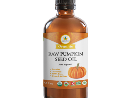 Ecoideas Organic Raw Pumpkin Seed Oil  (225 ml) on Sale