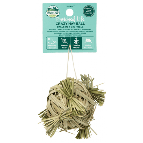 Oxbow Enriched Life - Crazy Hay Ball Supply