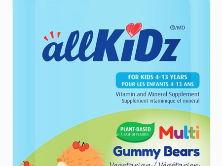 allKiDz Multi Gummy Bears Vegetarian (90 Gummies) Sale